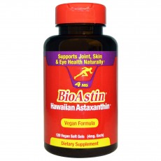 뉴트렉스, BioAstin 바이오아스틴 비건 아스타잔틴 , 120 베지 소프트젤