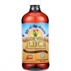 릴리오브데저트, 유기농 알로에베라 쥬스, 16 fl oz (473 ml)